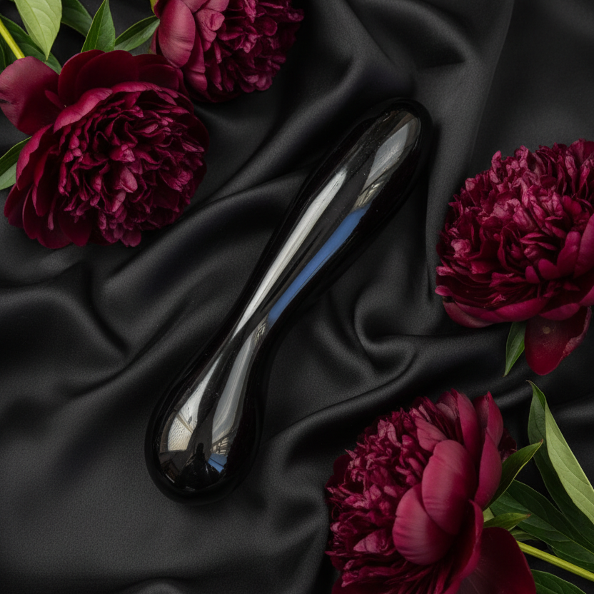 The Big Love — Black Obsidian Goddess Wand